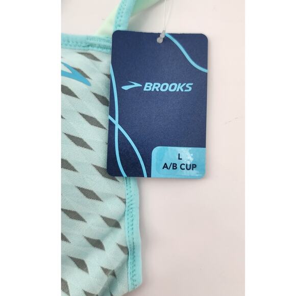 New NWT Brooks Uprise Crossback Ice Mesh Medium Impact Large A/B Cup - Picture 5 of 8
